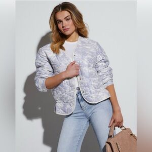 Cordell Printed Quilted Jacket